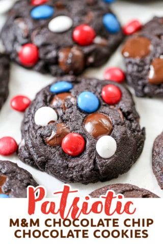 Patriotic Chocolate Cookies