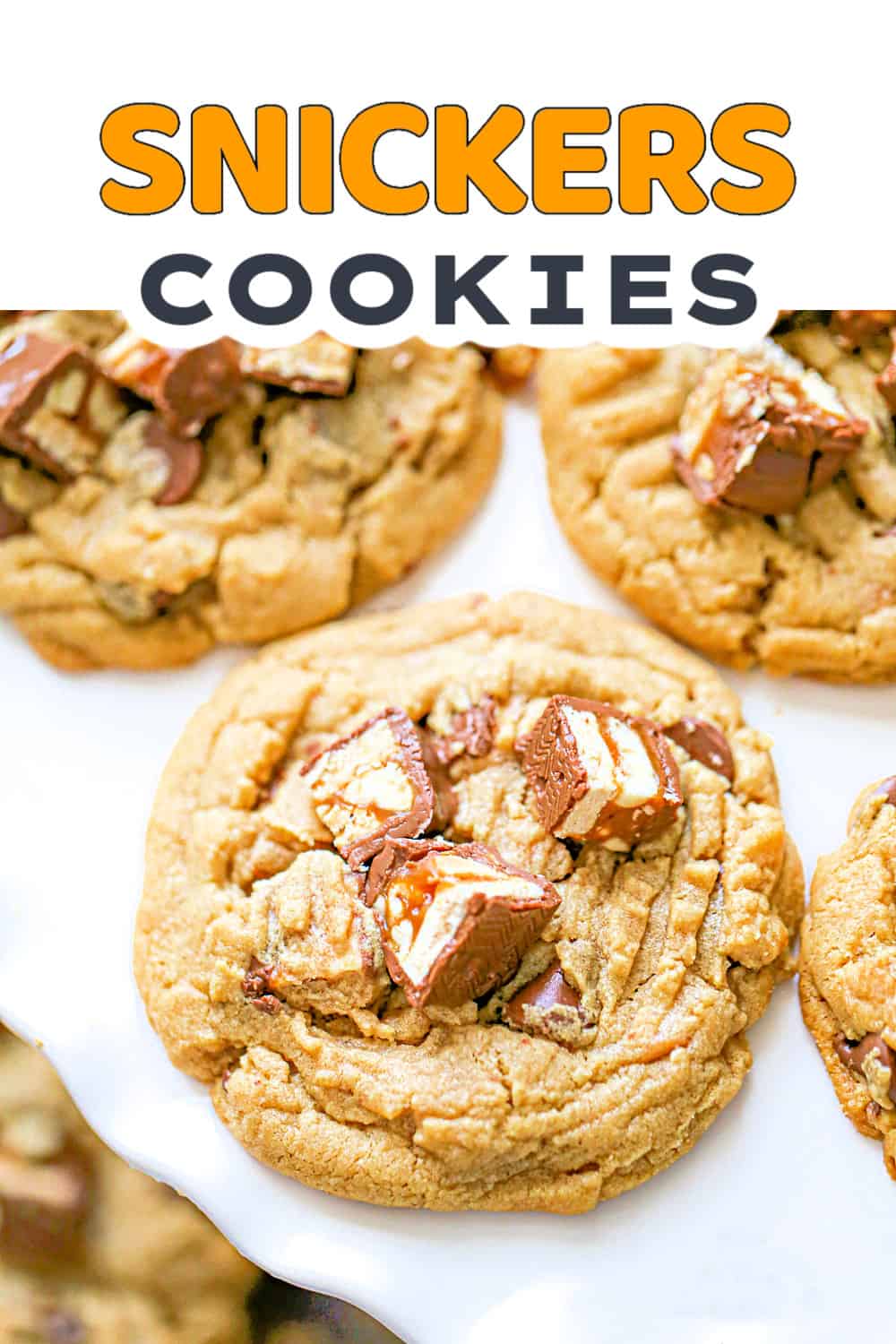 snickers cookie recipe