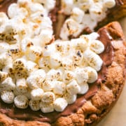 S'mores Cookie Cake