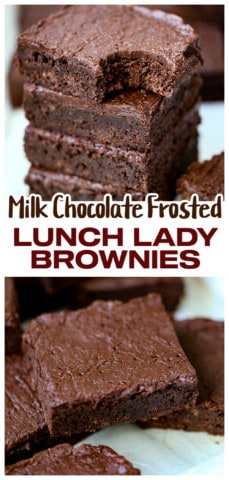 Lunch Lady Brownies