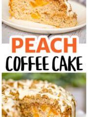 Peach Streusel Coffee Cake