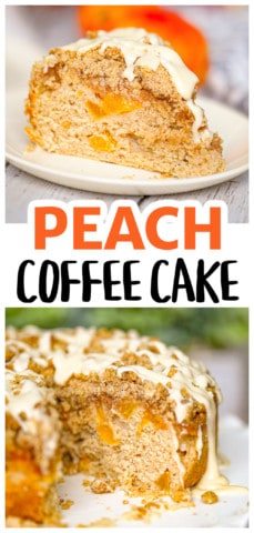Peach Streusel Coffee Cake