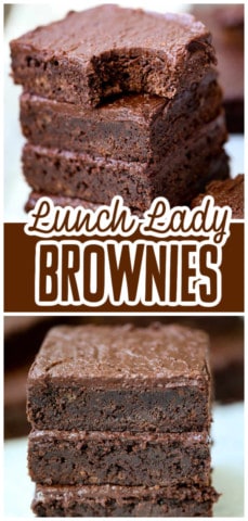 LUNCH LADY BROWNIES