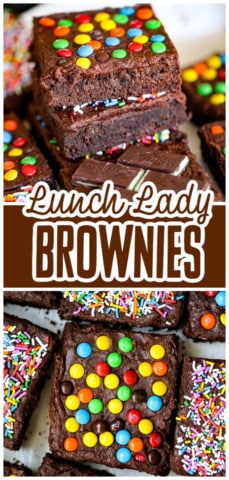 LUNCH LADY BROWNIES