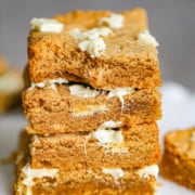 Biscoff White Chocolate Cookie Bars