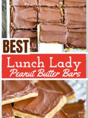 lunch lady peanut butter bars