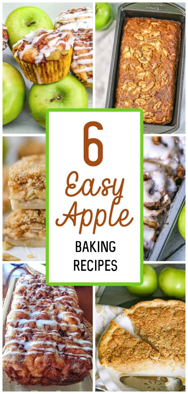6 receitas de bolo de maçã