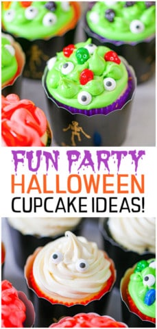 3 Easy Halloween Cupcake Ideas