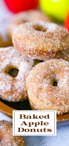 baked apple donuts