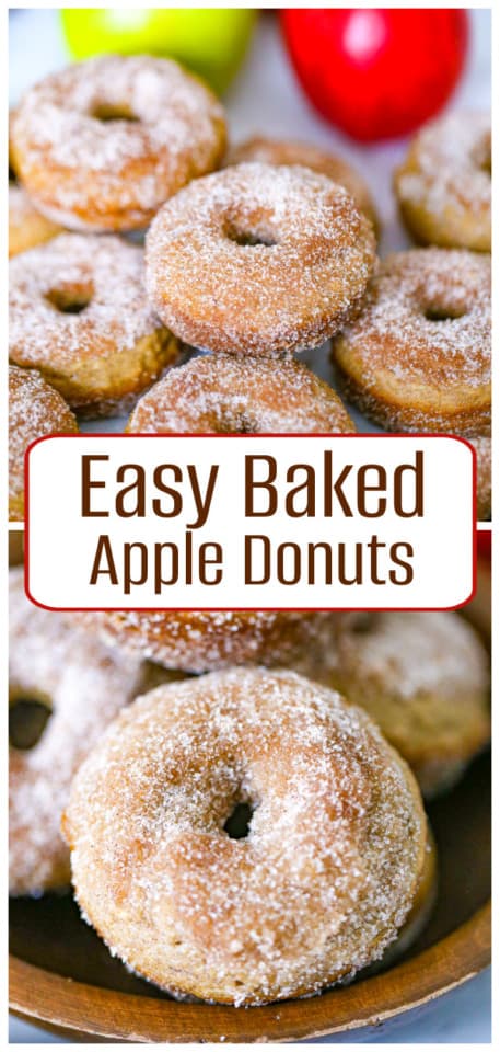 Easy Baked Apple Donuts The Baking ChocolaTess