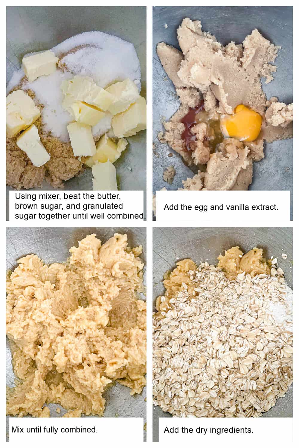 Butterscotch Oatmeal Cookies tutorial