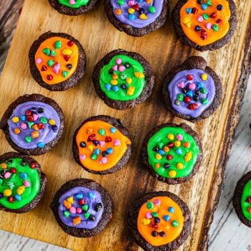 Hocus Pocus Brownie Bites