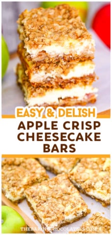 Apple Crisp Cream Cheese Bars