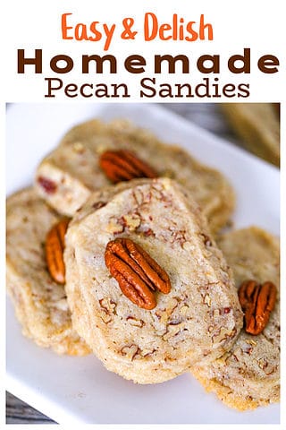 Homemade Pecan Sandies