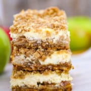 Apple Crisp Cream Cheese Bars