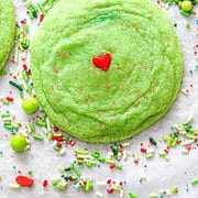 grinch sugar cookies