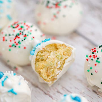 Sugar Cookie Truffles