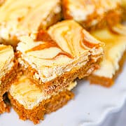 Pumpkin Cheesecake Bars