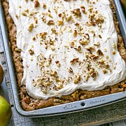 Fresh Apple Walnut Cake