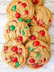 Biscoff M&M Cookie Butter Cookies