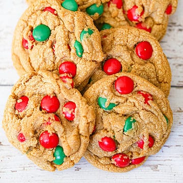 Biscoff M&M Cookie Butter Cookies