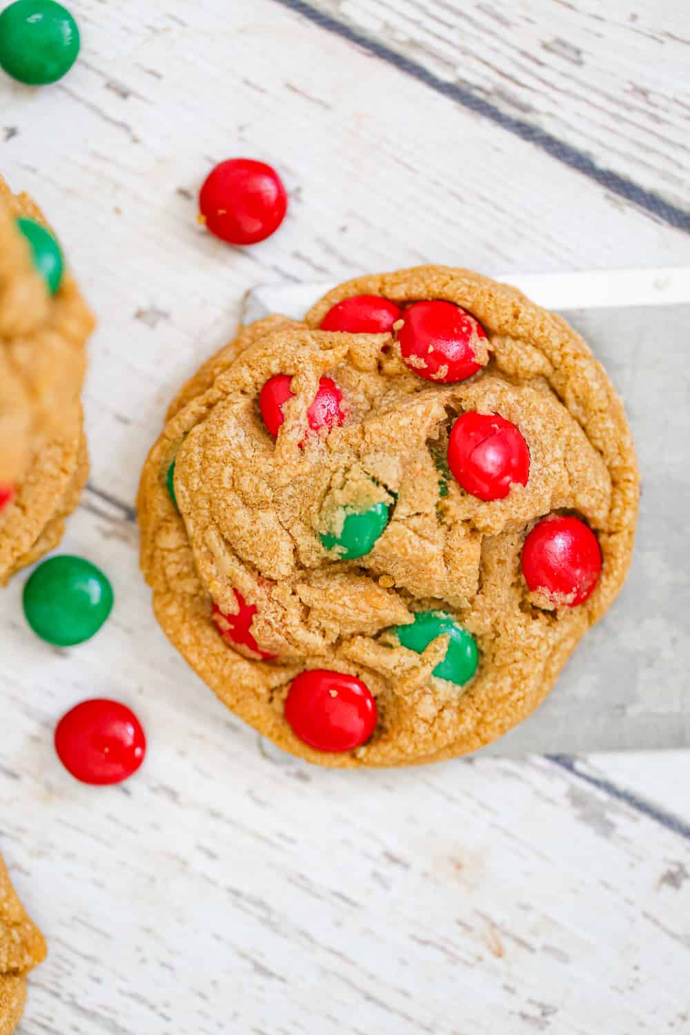 cookie butter m&m cookies
