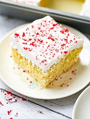 Peppermint Tres Leches Cake