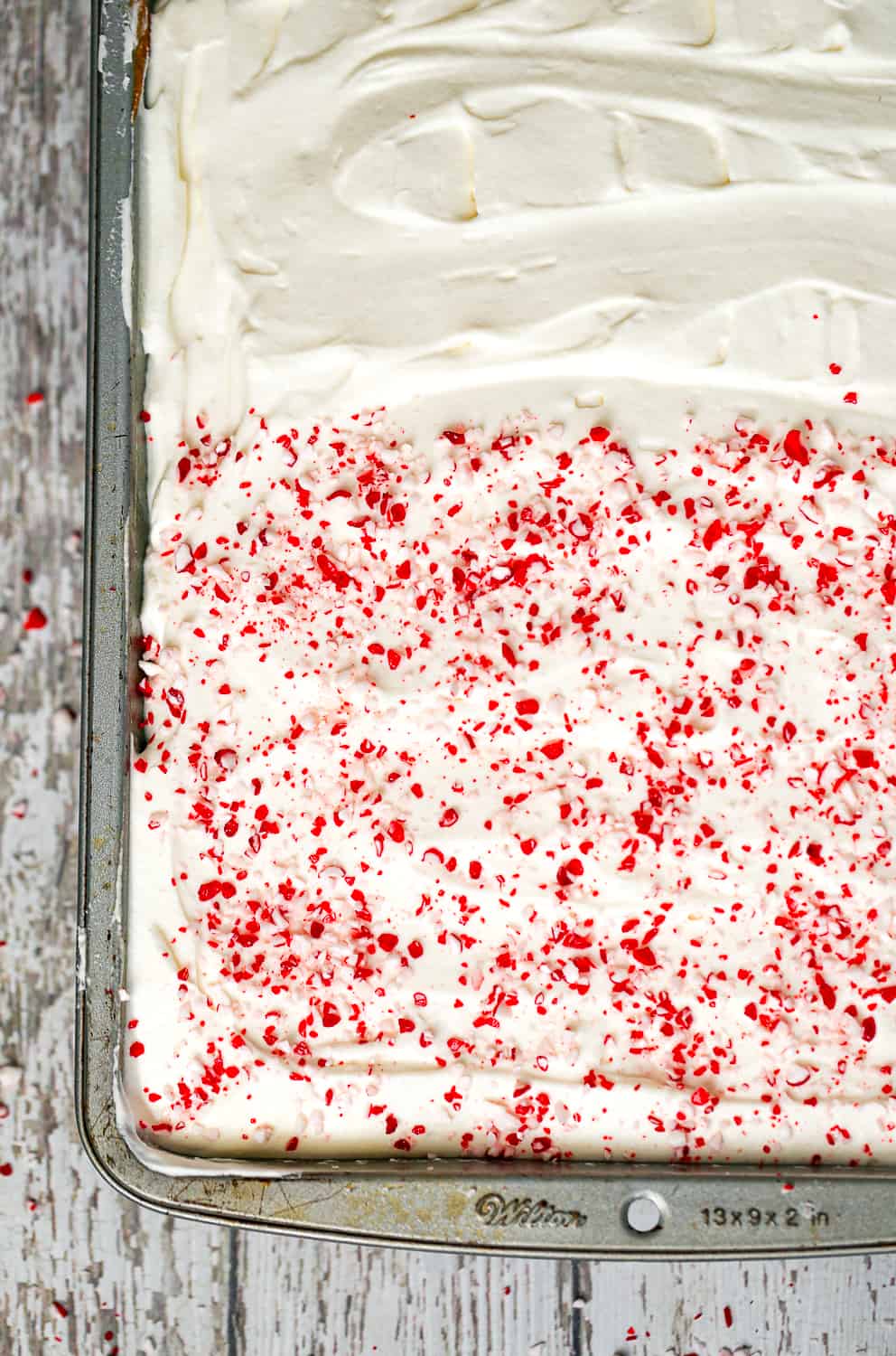 how to make peppermint tres leches cake