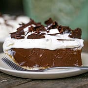 Easy Chocolate Pudding Pie