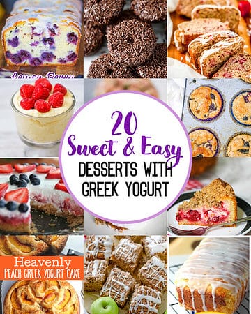 Desserts with Greek Yogurt