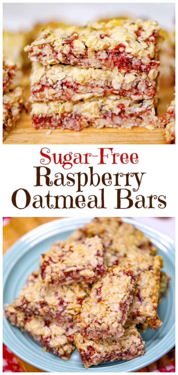 Super Healthy Raspberry Oatmeal Bars The Baking ChocolaTess
