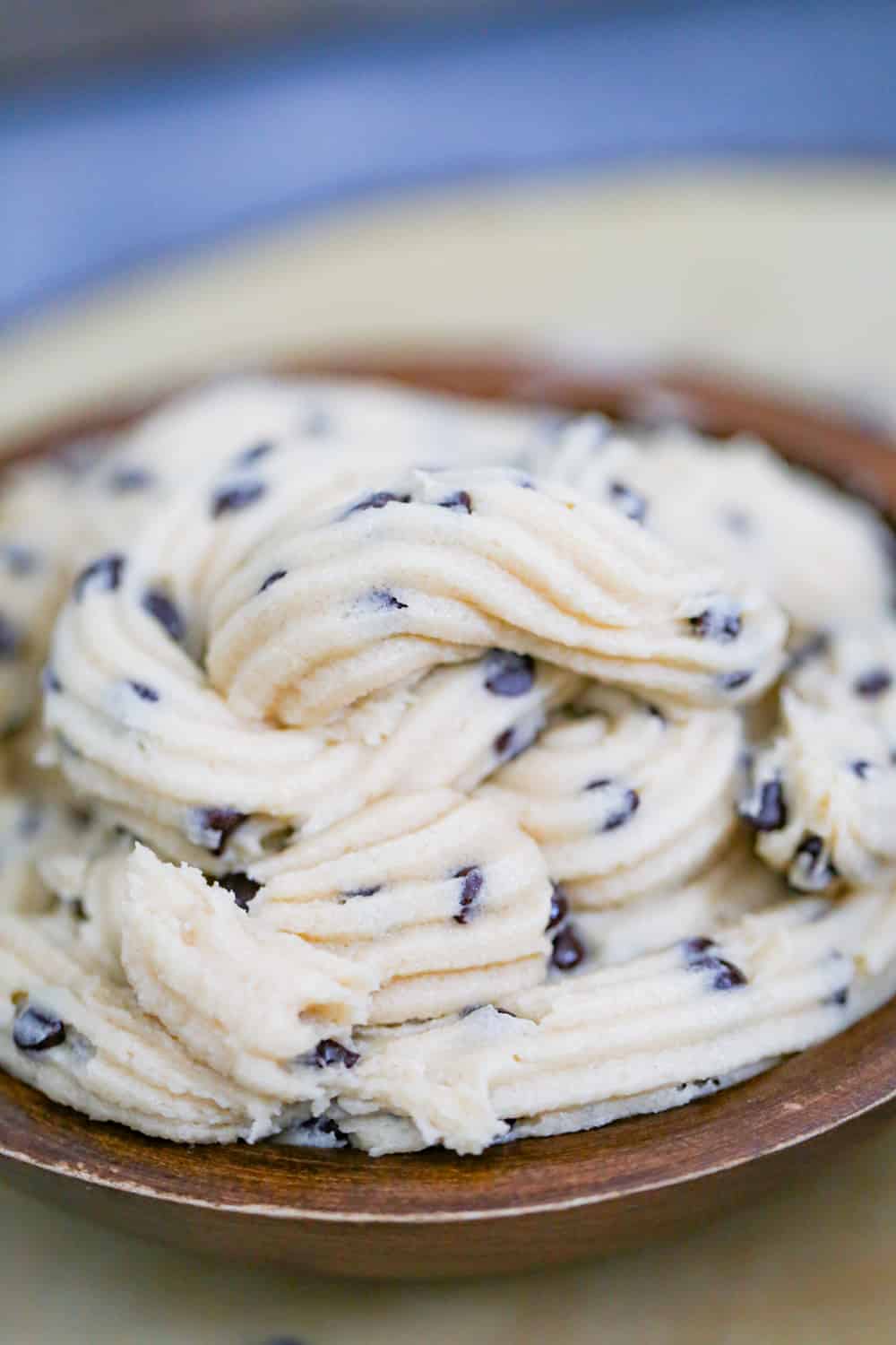 chocolate chip cookie dough frosting