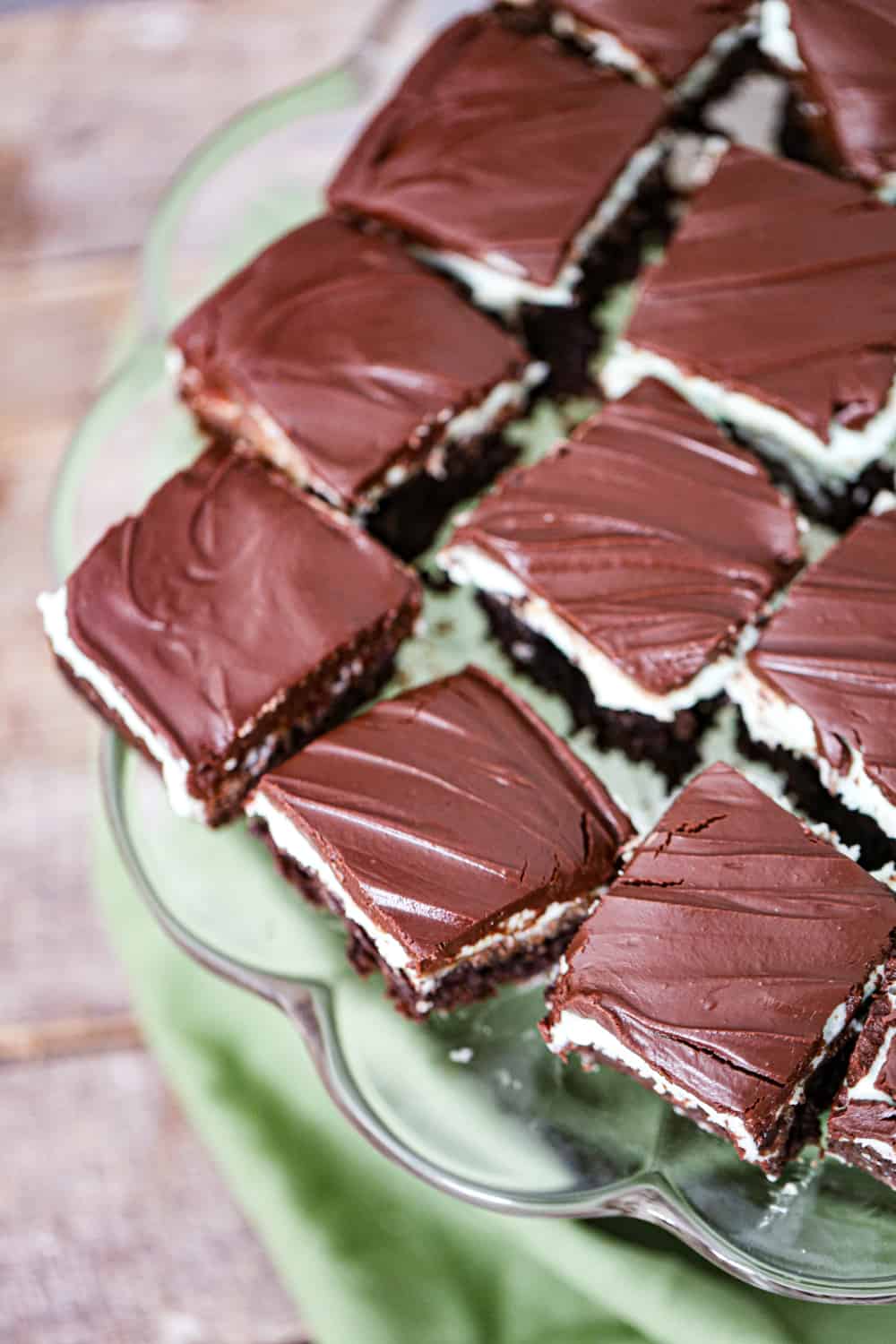 layered mint brownie recipe