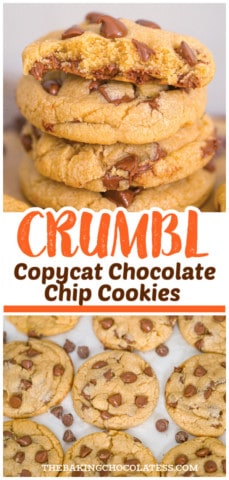 CRUMBL Copycat Chocolate Chip Cookies