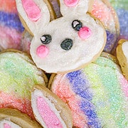 Cute Easter Bunny Sugar Cookies
