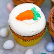 Easter Carrot Cake Cupcakes