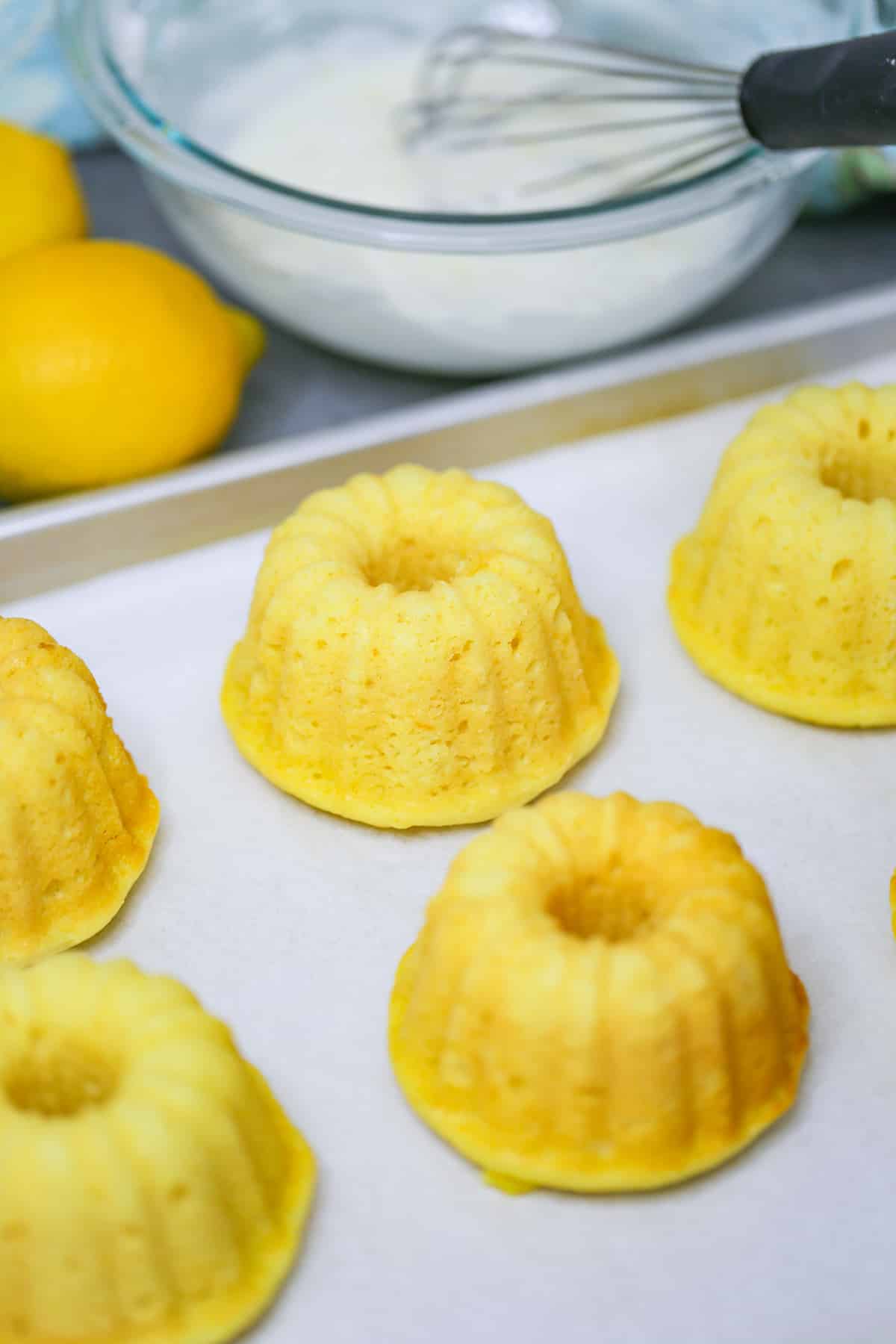 Mini Lemon Bundt Cakes The Baking ChocolaTess