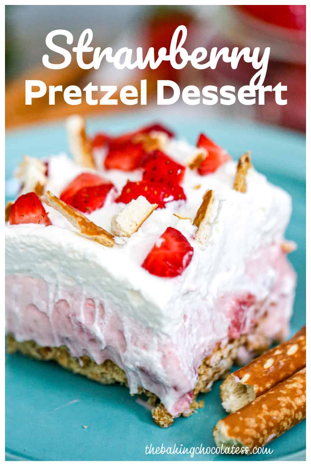 pretzel strawberry dessert