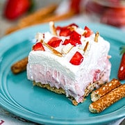Strawberry Pretzel Layered Dessert