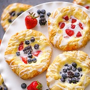 Cream Cheese Puff Pastry Danish
