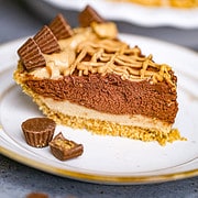 Decadent Peanut Butter Chocolate Pie - Costco CopyCat Recipe