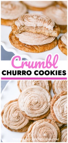 Crumbl Churro Cookies - Copycat Recipe