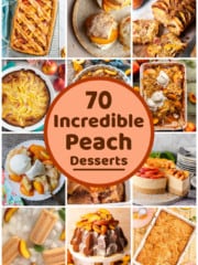 70 Incredible Peach Desserts