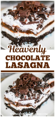 Chocolate Lasagna Layered Dessert