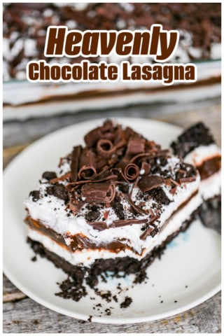 Chocolate Lasagna Layered Dessert