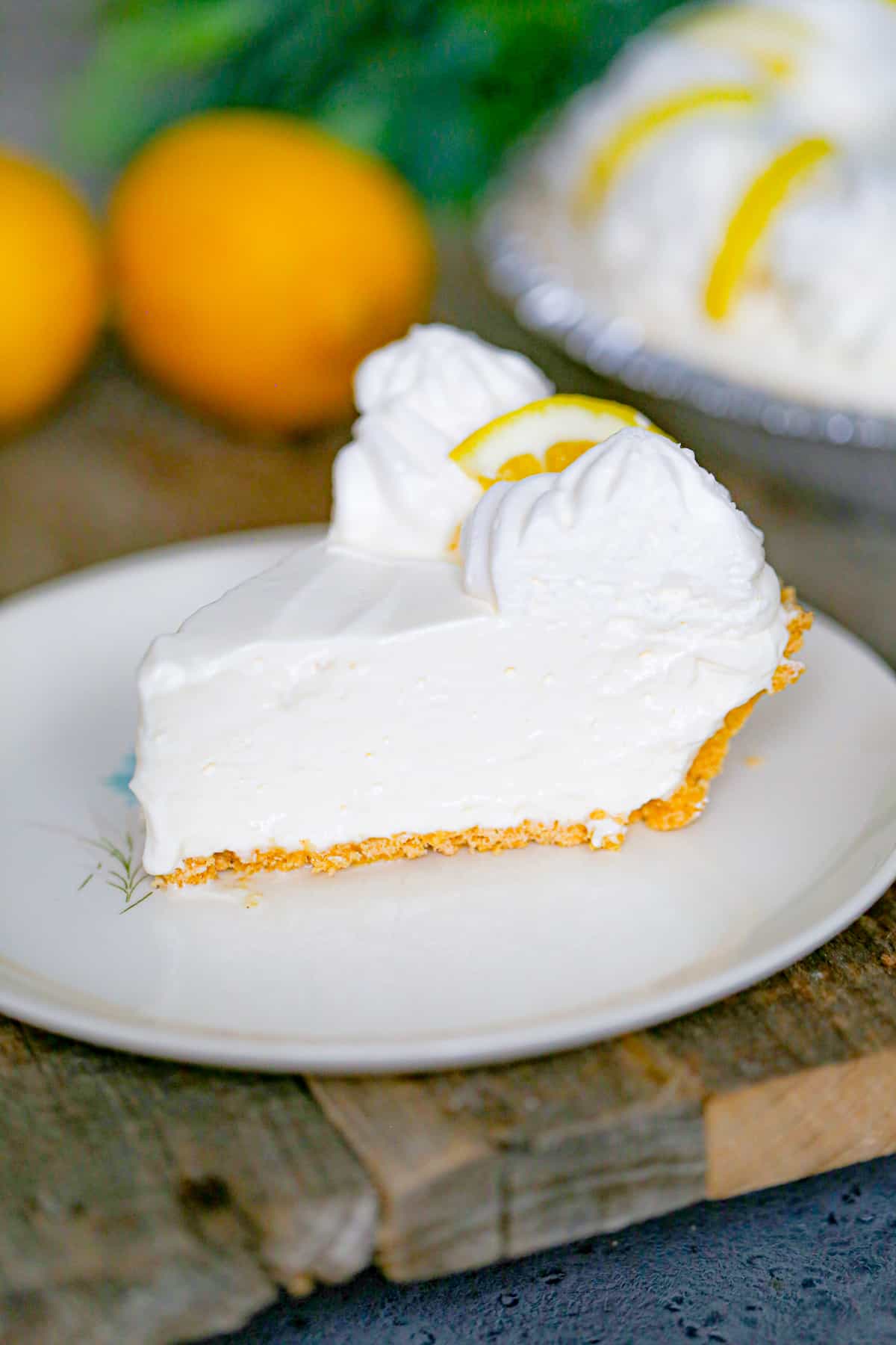 no bake lemon pie recipe - sweetened condensed milk whipped cream