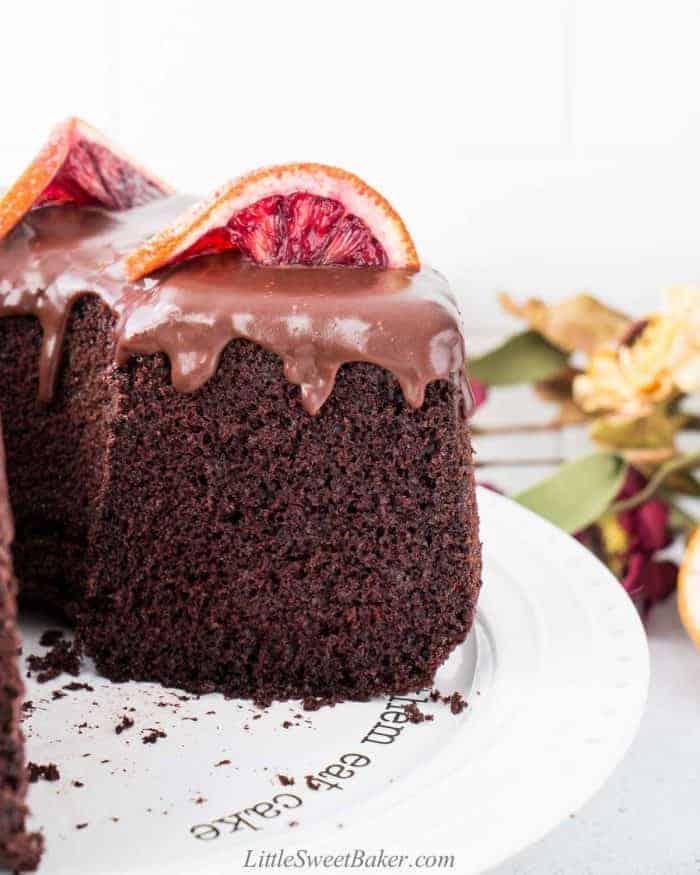 75 Delicious & Decadent Chocolate Dessert Recipes - chiffon cake - best chocolate dessert recipes
