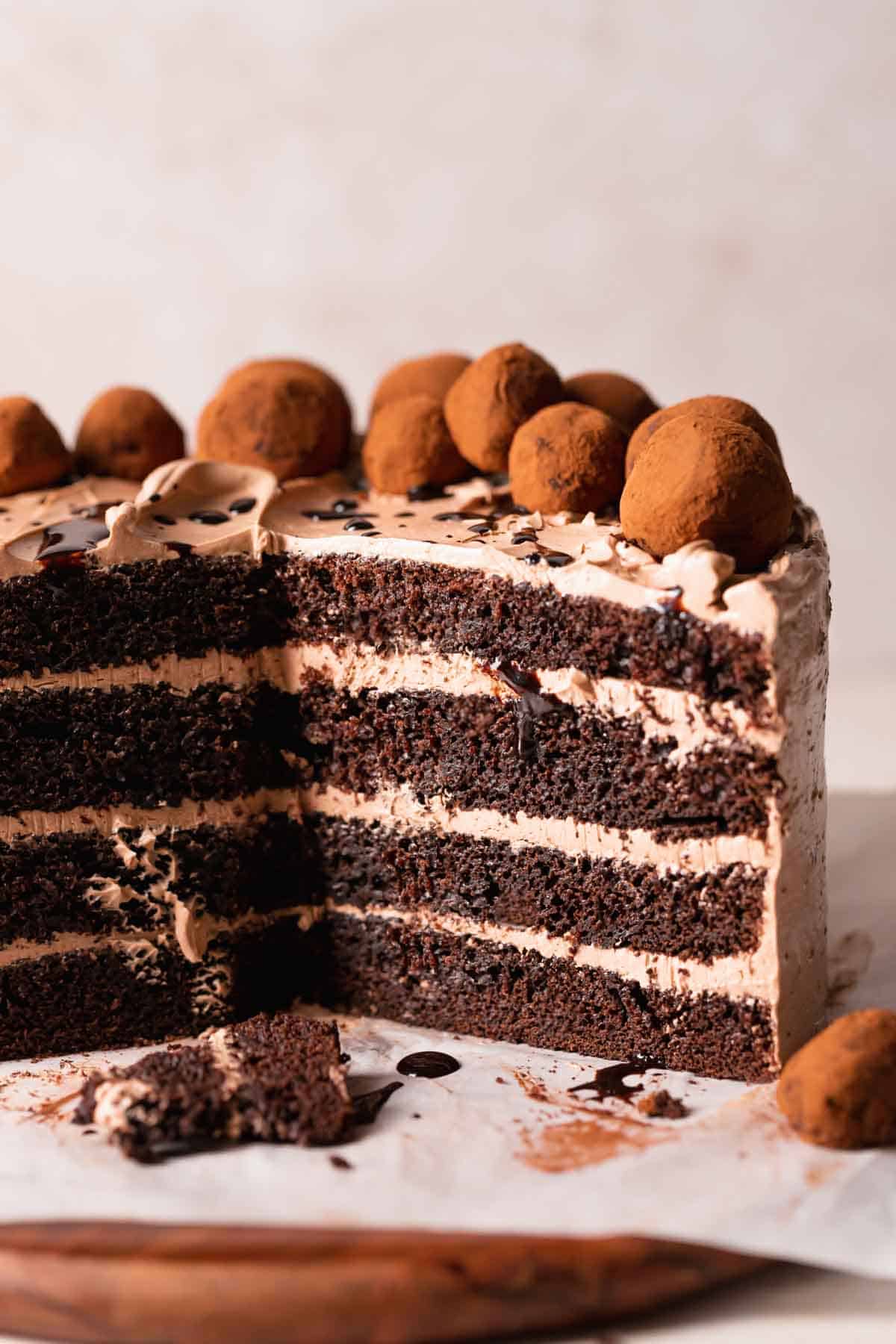 chocolate coffee cake