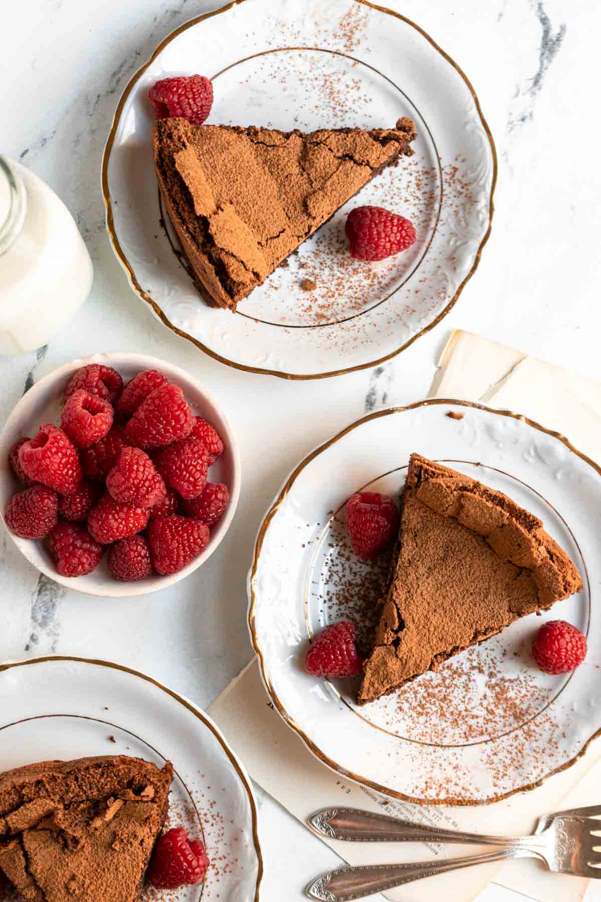 Chocolate Souffle Cake