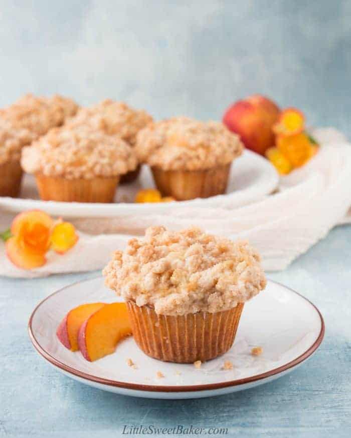 crumble muffins